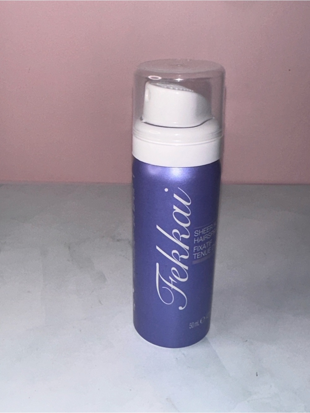 Sheer Hold Hair Spray Foam - Purple
